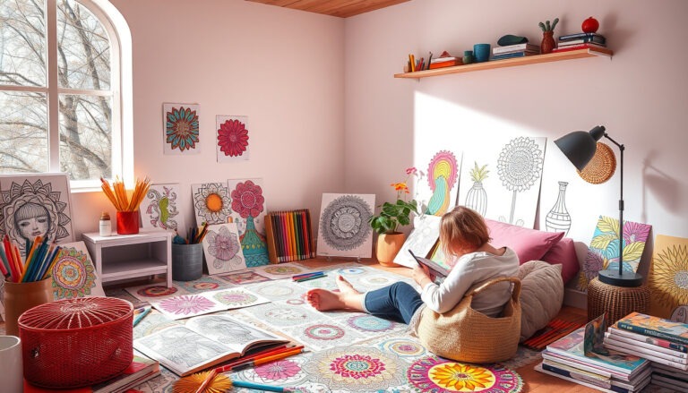 Unleash Your Creativity: The Therapeutic Benefits of Adult Coloring Books