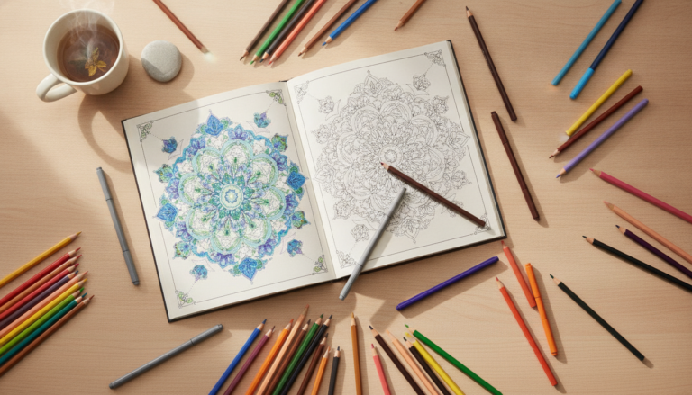The Science of Stress Relief: 7 Surprising Benefits of Adult Coloring Books for Your Mind and Mood