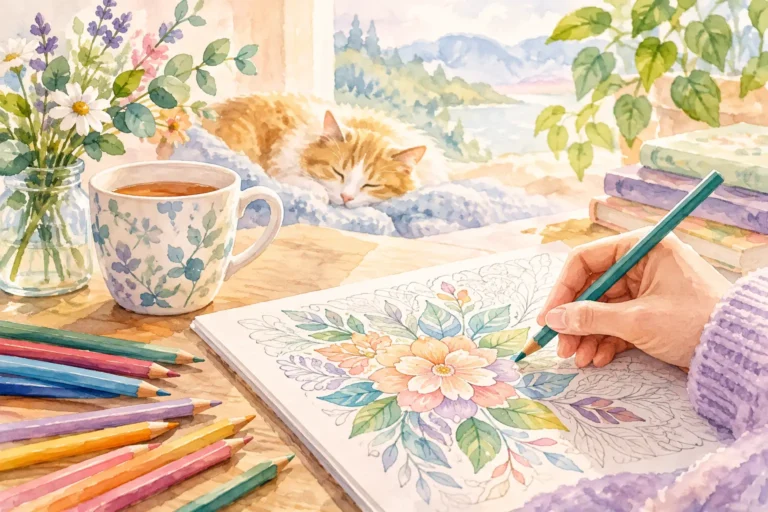 7 Gentle Coloring Benefits for Calm Moments