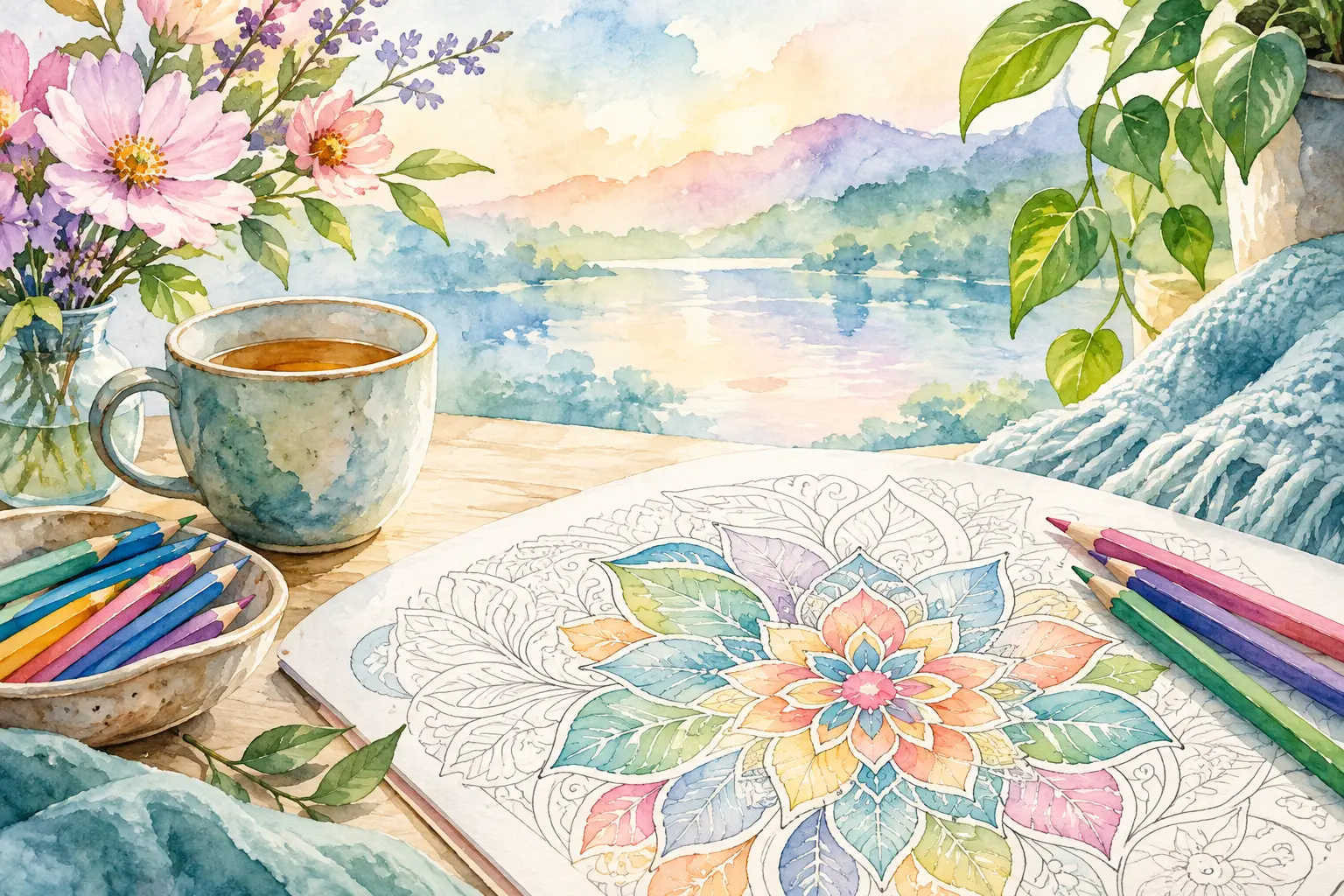 Coloring Page Styles for Calm Creative Breaks