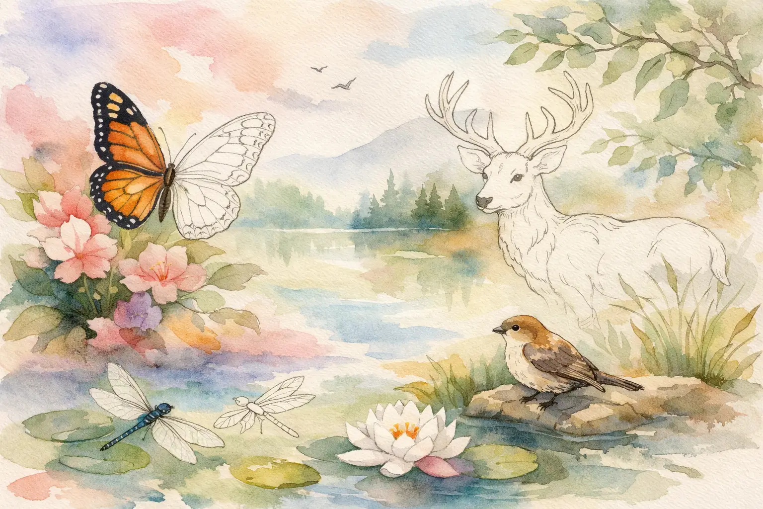 Wildlife Coloring Books for Adults Bring Calm